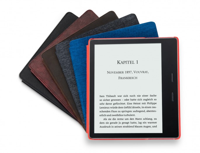 Amazon Neuer Kindle Oasis kommt mit verstellbarer Farbtemperatur